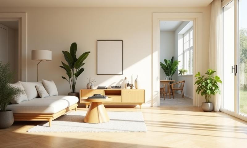 Hedendaags Nederlands smart home interieur, zonnig en stijlvol